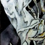 דמות לבנה – פרט – נורית צדרבוים